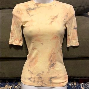 Pink marble top